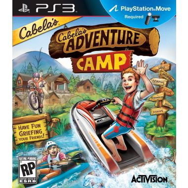 Cabelas Camp Adventures  Outdoor Sports   Move  Ps3